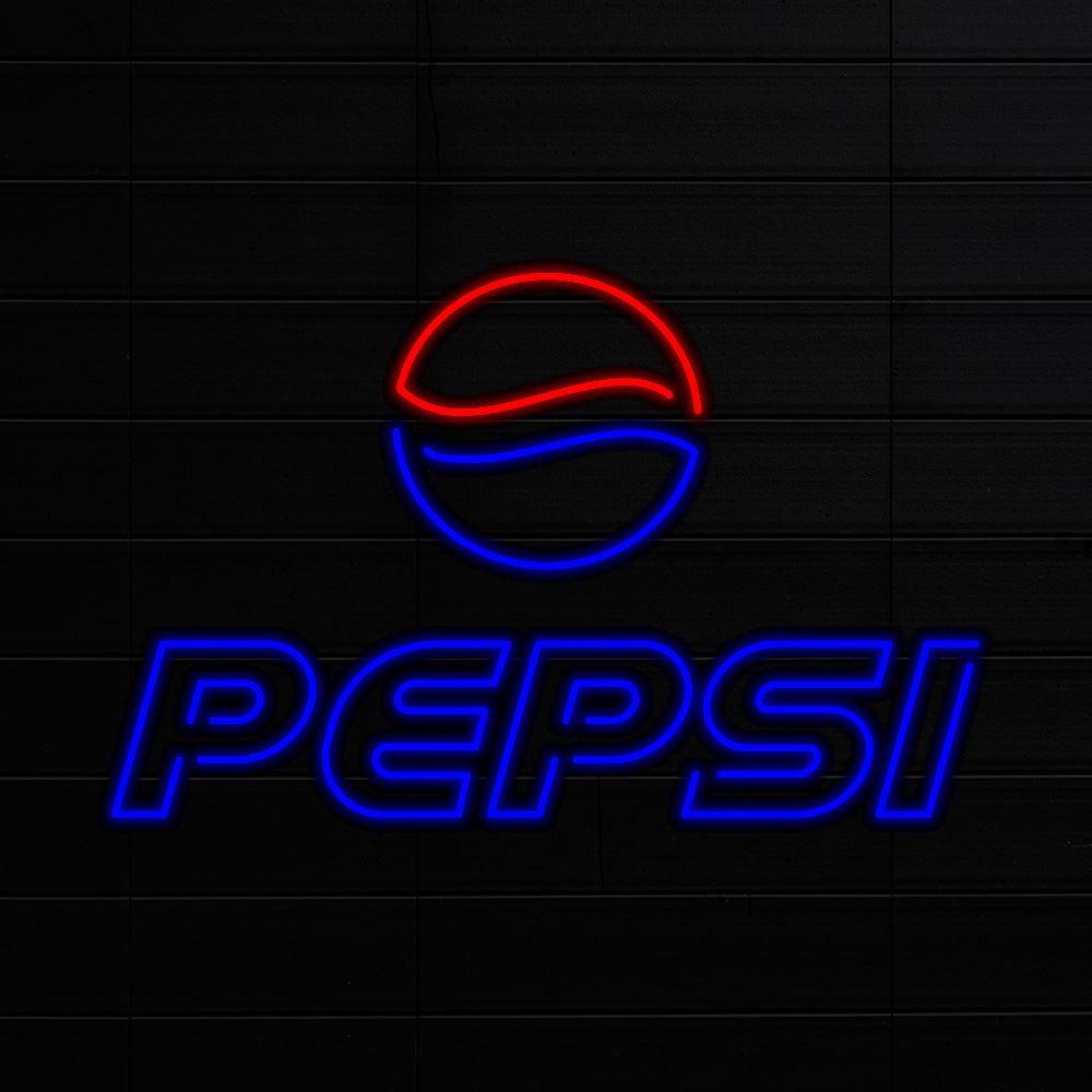 Custom Sign Pepsi Pepsi Logo – Neon Signs Lights