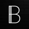 B logo