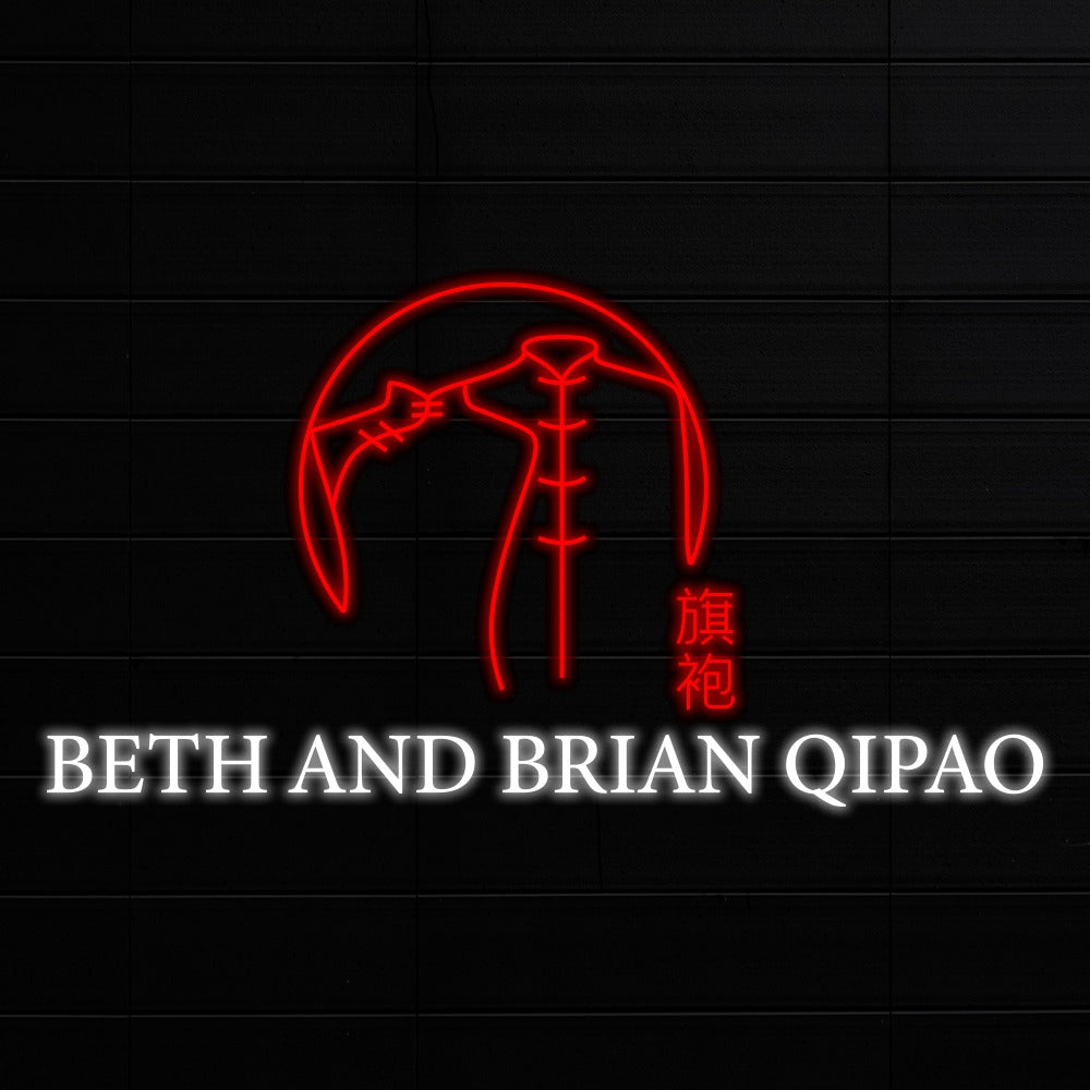 Beth Sign Transparent Beth and Brian Qipao – Neon Signs Lights