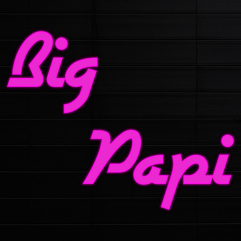Big Papi – Neon Signs Lights