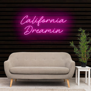 CALIFORNIA DREAM Neon Sign Light