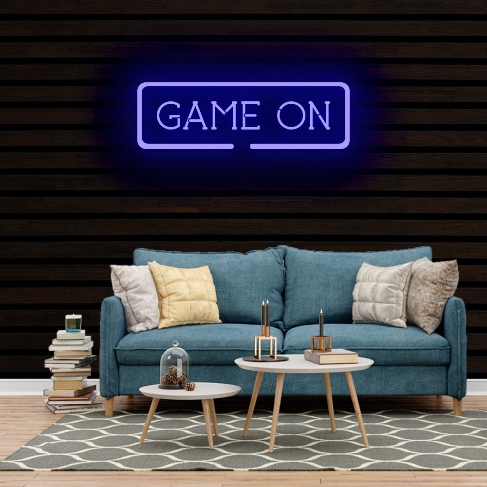 GAME ON Neon Sign Light – Neon Signs Lights