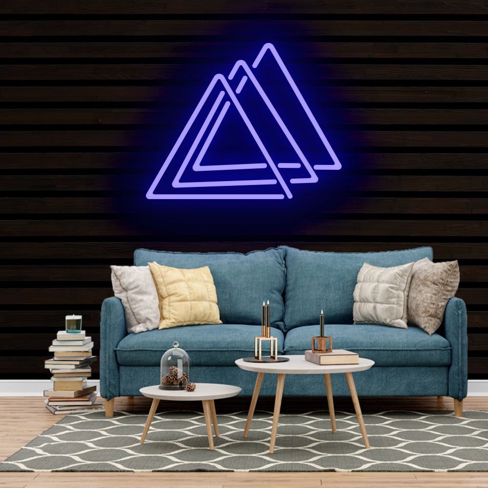 Triangles Neon Sign Light – Neon Signs Lights