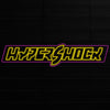 HyperShock neon sign