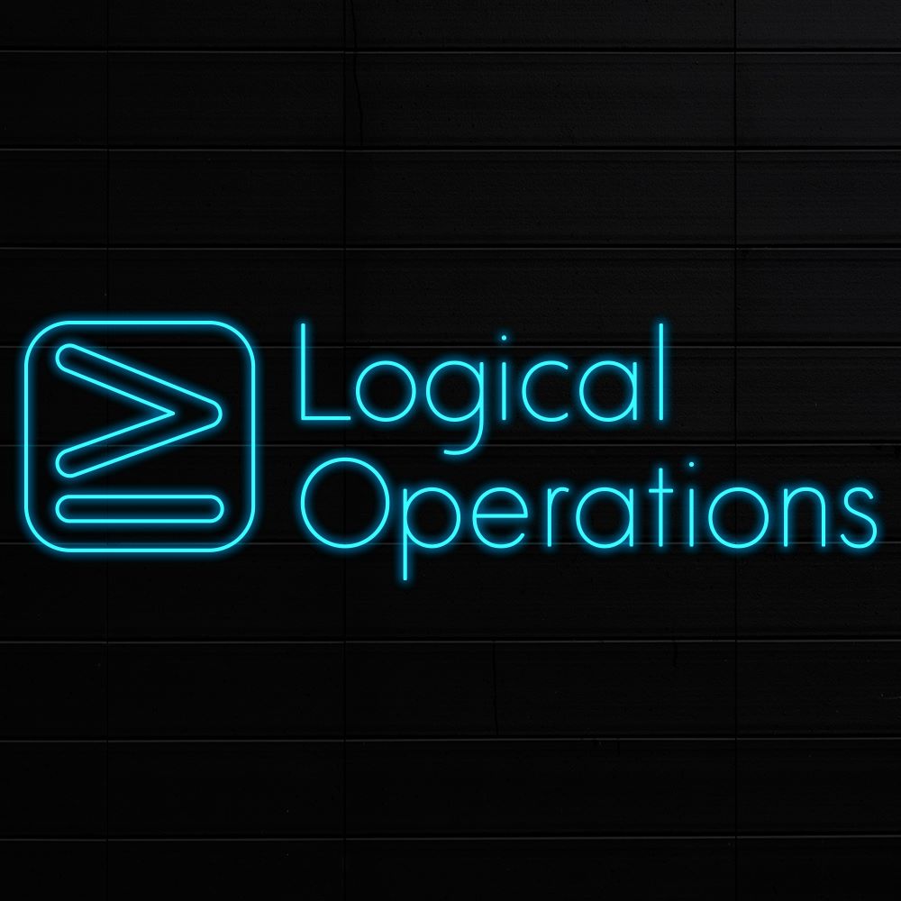 Logical Operations – Neon Signs Lights