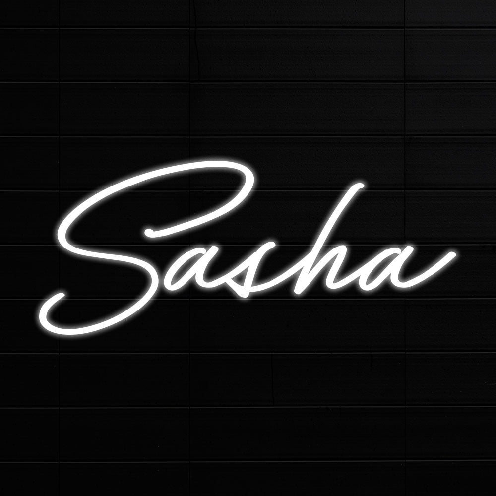 Sasha Sign Sasha – Neon Signs Lights