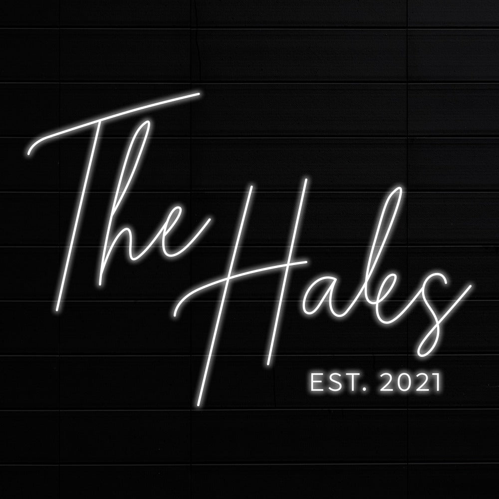 The Hales – Neon Signs Lights